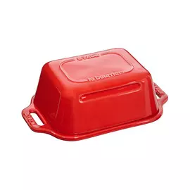 Масленка Staub 18,7х12см, h7,2см керамика, вишнёвый