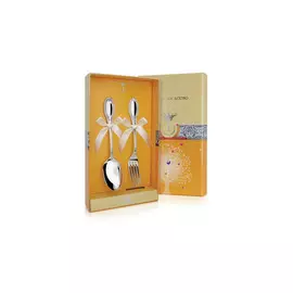 Набор десертный 2пр. (лож., вил.) + футляр "Император"