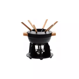 Набор для фондю 2л Le Creuset чугун,чёрный (Matte Black)