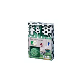 Набор для украшения кексов Birkmann "Футбол" 24шт