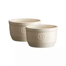 Набор из 2 рамекинов №10 0,25л (крем)