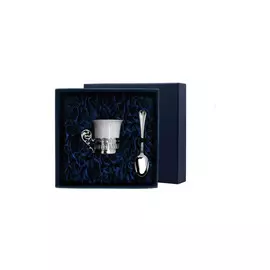 Набор кофейный 2пр. (чашка + ложка) "Богема"+ футляр