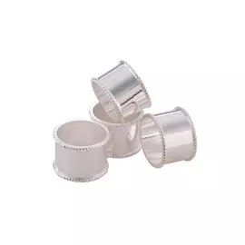 Набор колец для салфеток Arthur Price "Бид" (посеребрение), 4шт, п/к