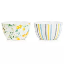 Набор салатников индивидуальных Certified Int. "Лимоны" 13см, 2шт