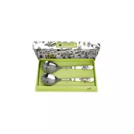 Набор сервировочных предметов для салата Portmeirion "Ботанический сад" 25см, 2шт, п/к