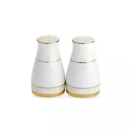 Набор соль и перец Noritake "Хэмпшир,золотой кант" 8,5см