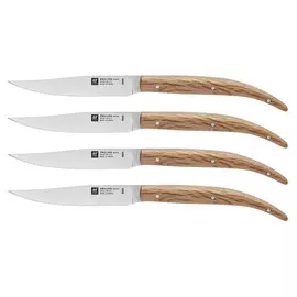 Набор стейковых ножей 4 пр. ZWILLING, с рукояткой из дуба