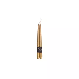 Набор свечей Luz your senses "Рустик" 30см, 2 шт (вечернее золото металик)