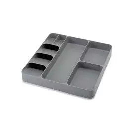 Органайзер для столовых приборов и кухонной утвари "DrawerStore" (серый)