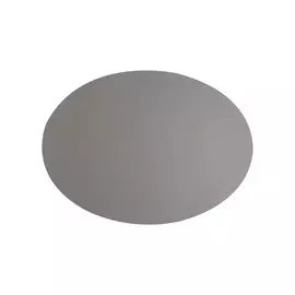 Овальный плейсмат двусторонний 47,5*35см (серый/черный)