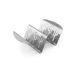 Подставка для приготовления и подачи рёбрышек-гриль и тако Nordic Ware 17х14см, сталь