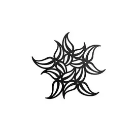 Подставка под горячее "Флэйм" (Козил) (черная)