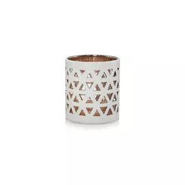 Подсвечник "Белмонт", белый металл