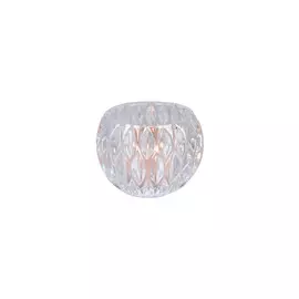 Подсвечник стеклянный Rasteli "Овалис" 9см