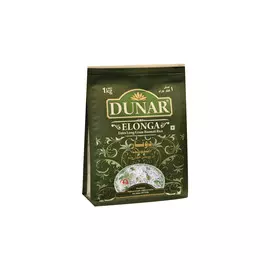 Рис Dunar "Elonga Exstra long grain Basmati rice" 1кг, пакет