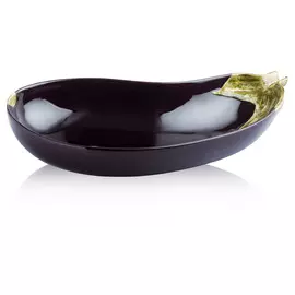 Салатник Bordallo Pinheiro "Баклажан" 39см,керамика