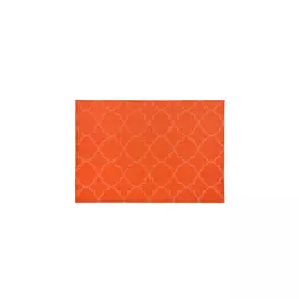 Салфетка подстановочная 33х48см "Панамская плитка", оранжевый