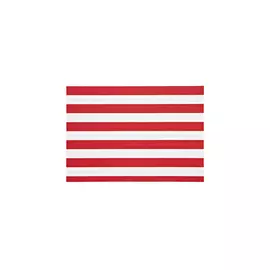 Салфетка подстановочная 33х48см "Пляжная полоска", красный