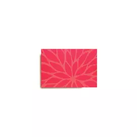 Салфетка подстановочная 48х33см "Цветочный жаккард", ярко-розовый