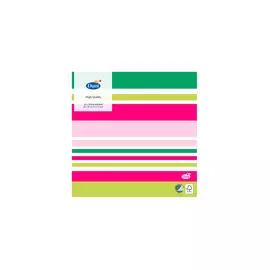 Салфетки 3сл 33х33см Aloha STRIPE