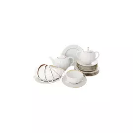 Сервиз чайный 6/20 "Белоснежка" "Тюльпан"