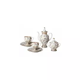 Сервиз кофейный 6/20 "Золотые ветви" "Классическая-2"