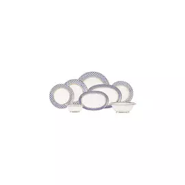 Сервиз столовый 6/24 "Кобальтовая сетка" "Молодежная"