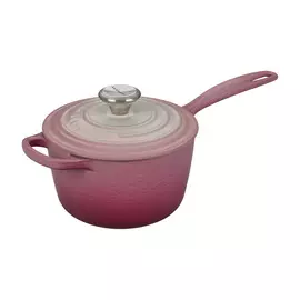 Сотейник 1,3л,16см Le Creuset чугун,розовый,для индукции,духовки (Ombre Pink)