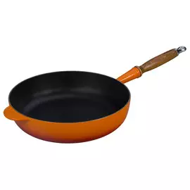 Сотейник 28см Le Creuset чугун,оранжевый,для индукции,духовки (Flame)