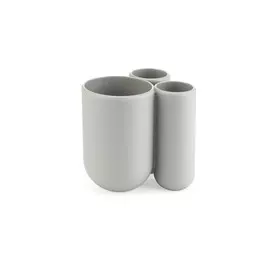 Стакан для зубных щеток Umbra, "Touch", серый