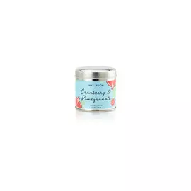 Свеча ароматическая в алюминиевой банке Клюква и гранат