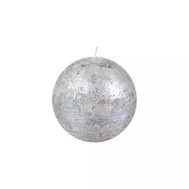 Свеча-шар Luz your senses 10см (ночное серебро)