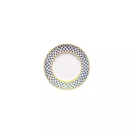 Тарелка 18см "Кобальтовая сетка" "Гладкая"