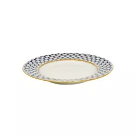 Тарелка 24см "Кобальтовая сетка" "Плоская"