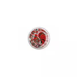 Тарелка декоративная 19,5см "Петушок" "Эллипс"