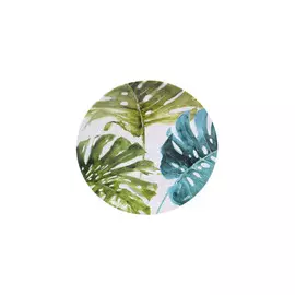 Тарелка обеденная Certified Int. "Пальмовые листья" 27см,керамика