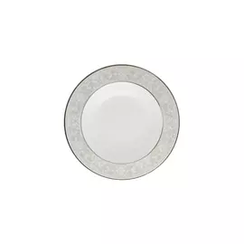 Тарелка суповая Noritake "Монтвейл, платиновый кант" 21см