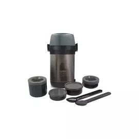Термос из нерж.стали с пластиковыми контейнерами и ложкой тм THERMOS JLS-1601 Food 1.6L