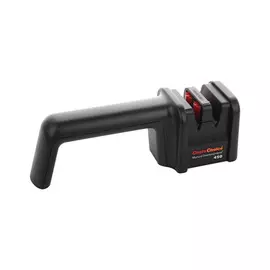 Точилка механическая двухуровневая для ножей "Чефс Чейс" (черная)