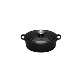Утятница 6,3л,31см Le Creuset чугун,чёрный,для индукции,духовки (Matte Black)