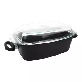 Утятница с крышкой 33х21см, высота 11см