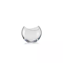 Ваза 17,5см "Гондола" прозрачная