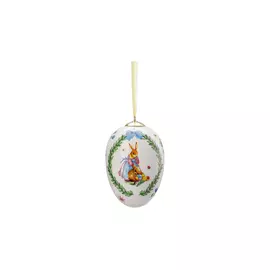 Яйцо пасхальное Hutschenreuther "Крольчиха с корзинкой" 10,5см