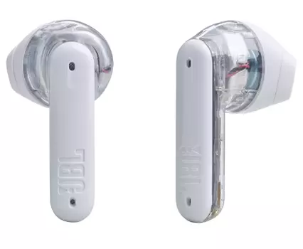 Беспроводные наушники JBL Tune Flex, белый прозрачный