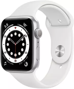 Часы Apple Watch Series 6 GPS 40mm Aluminum Case with Sport Band (Silver, 32Gb)