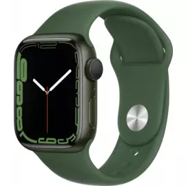 Часы Apple Watch Series 7 41mm Aluminum Case with Sport Band (Зелёный)