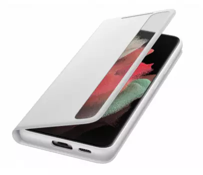 Чехол Flip-Case для Samsung Galaxy S21 Smart Clear View (White)