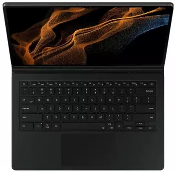Чехол-клавиатура для Samsung Galaxy Tab S8+ (Черный)