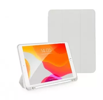 Чехол книжка Gurdini Milano Series для iPad Pro 11 (2022) (Светло-Серый)