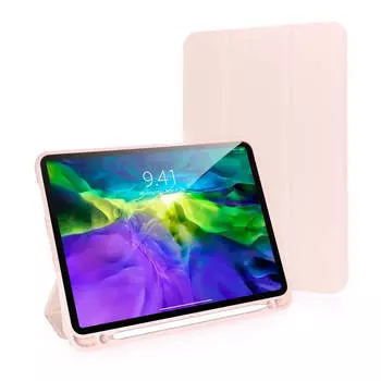 Чехол книжка Gurdini Milano Series iPad 9 (2021) 10.2 (Светло-Серый)